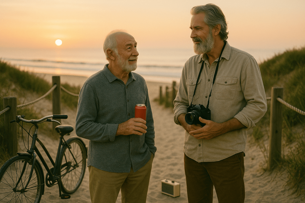 Learning to Talk: Conversations from the&nbsp;Beach