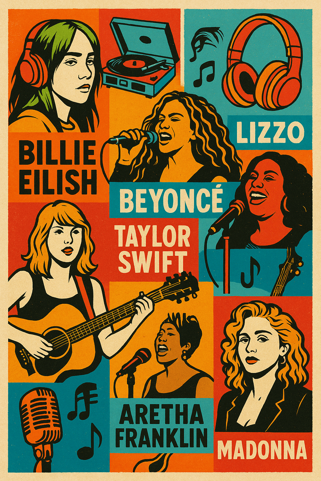 My Favorite Female Recording&nbsp;Artists